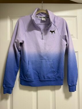 VS PINK Ombre Half-Zip Pullover - XS